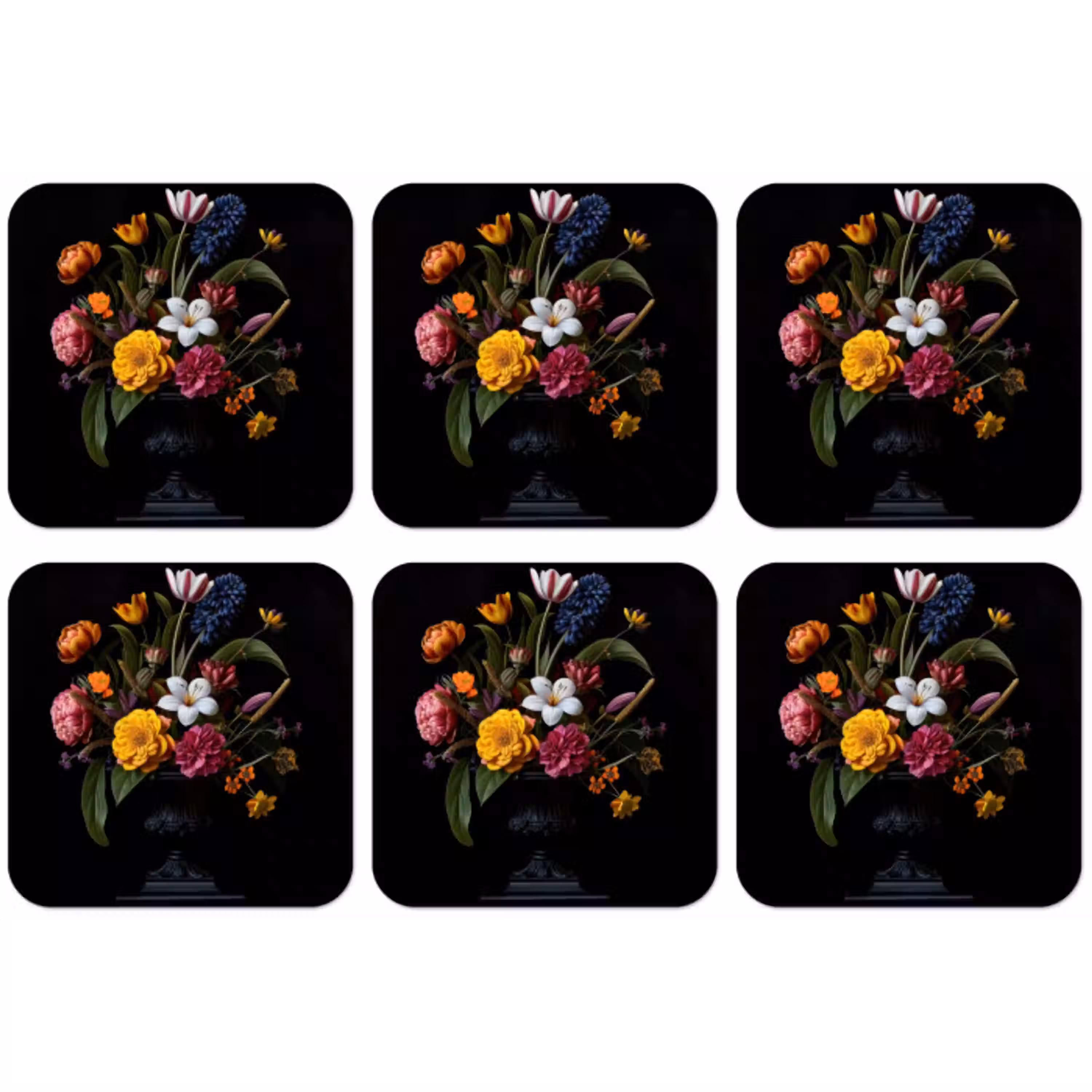 Lente - Bloemen - Klassiek - Vaas onderzetter kurk middel -zkaufland3dotto