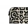 Geometrisch - Figuren - Zwart laptophoes neopreen klein 279 -detail