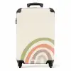 Ruwe regenboog pastel Koffer - NBS - Handbagage middel -productfoto_recht
