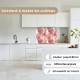 Penseelstrepen - Verweerd - Roze keuken achterwand 2 middel 865 -sfeer4_FR