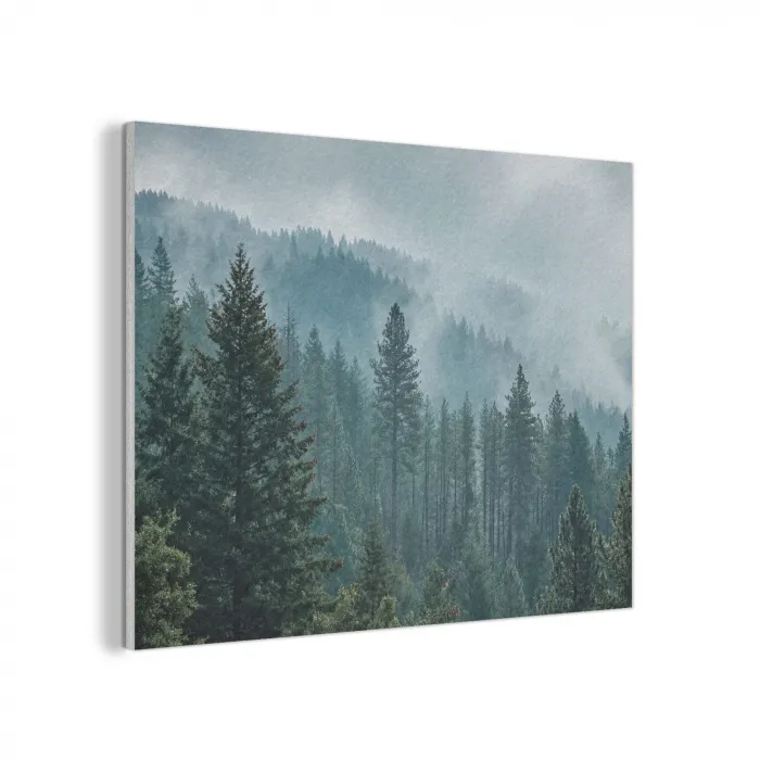 Naaldwoud - Bergen - Mist PET vilt klein -3d
