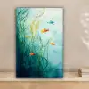 Waterplanten - Vissen - Kleurrijk - Water canvas 2cm klein -sfeer1