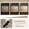 Close up - Pioenroos - Lichtroze Light Box met batterij (Wandlamp) middel -USP_dimbaarNL