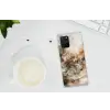 Abstract - Beige - Verf - Kunst - Natuur - Bloemen Telefoonhoesje Samsung Galaxy S10 Lite klein -oordopS10Lite