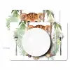Luipaard - Dier - Kinderen - Jungle - Kinderkamer - Babykamer Placemat vinyl groot -zzsfeer2_Kitchenyeah-website