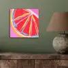 Grapefruit - Geschilderd - Roze - Strepen aluminium wit klein -sfeer2