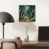 Pad - Bomen - Schaduw - aluminium wit klein -sfeer5