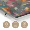 Watercolor - Bloemen - Kunst - Modern plexiglas 5mm klein -sfeer2