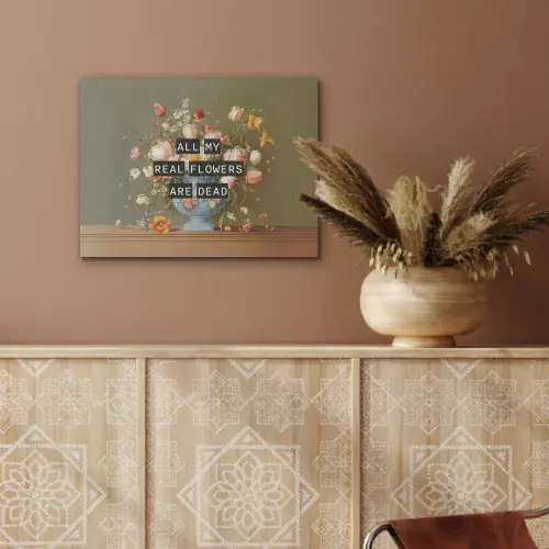 Bloem - Quote - Vintage - Art PET vilt klein -sfeer4
