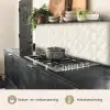Bladeren - Beige - Wit - Botanisch - Natuur keuken achterwand 2 middel -usp_NL