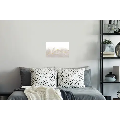 Marmerlook - Grijs - Goud - Chic - Marmer Muursticker klein -slaapkamer