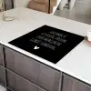 Herinner je gisteren droom over morgen geniet vandaag - Spreuken - Quotes Inductie beschermer vinyl 3mm middel -sfeer8