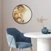 Granen - Hout - Kom - Beige Fotolijst rond zonder passe partout klein -sfeer2
