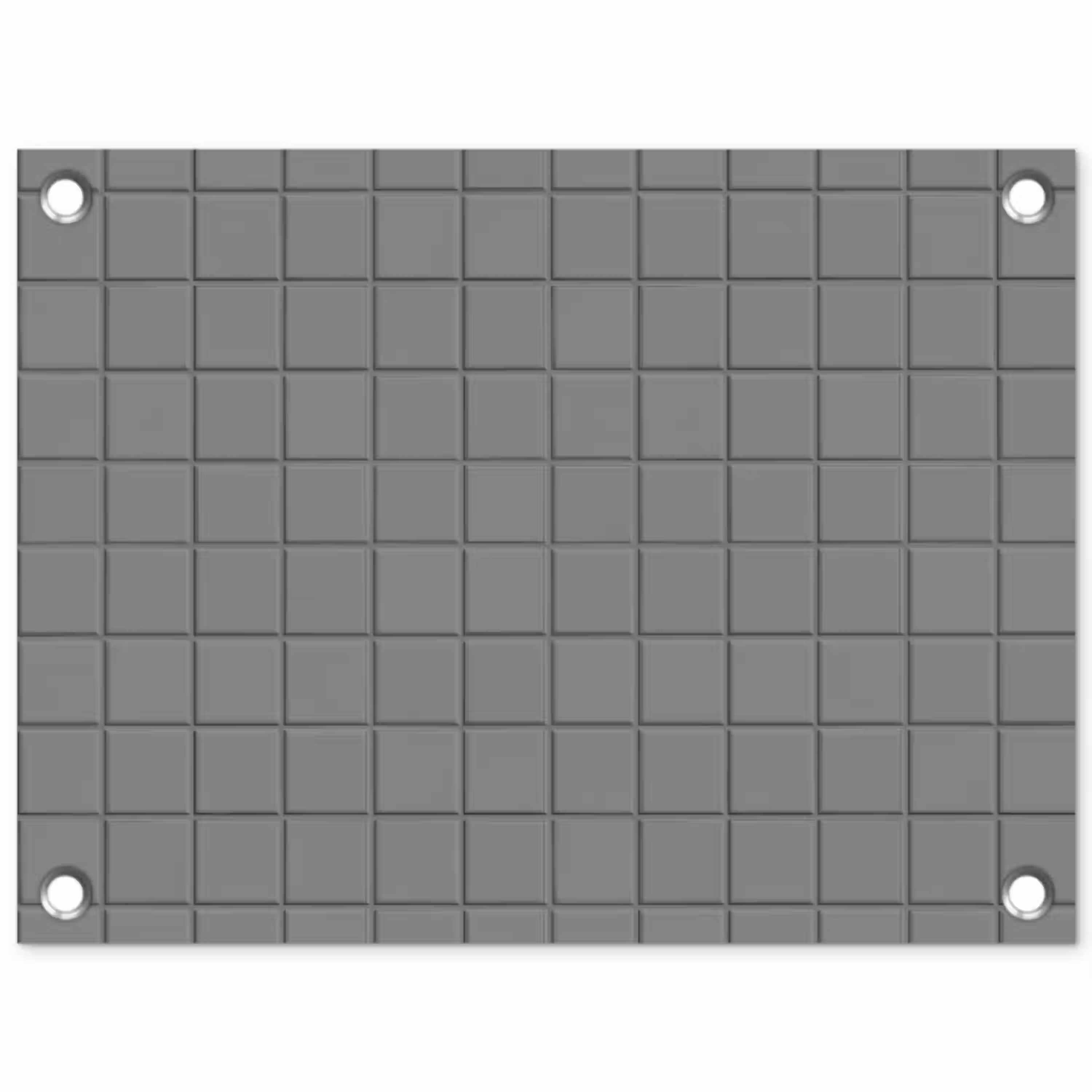 Modern - Patroon - Grijs tuinposter los doek klein 239 -3d