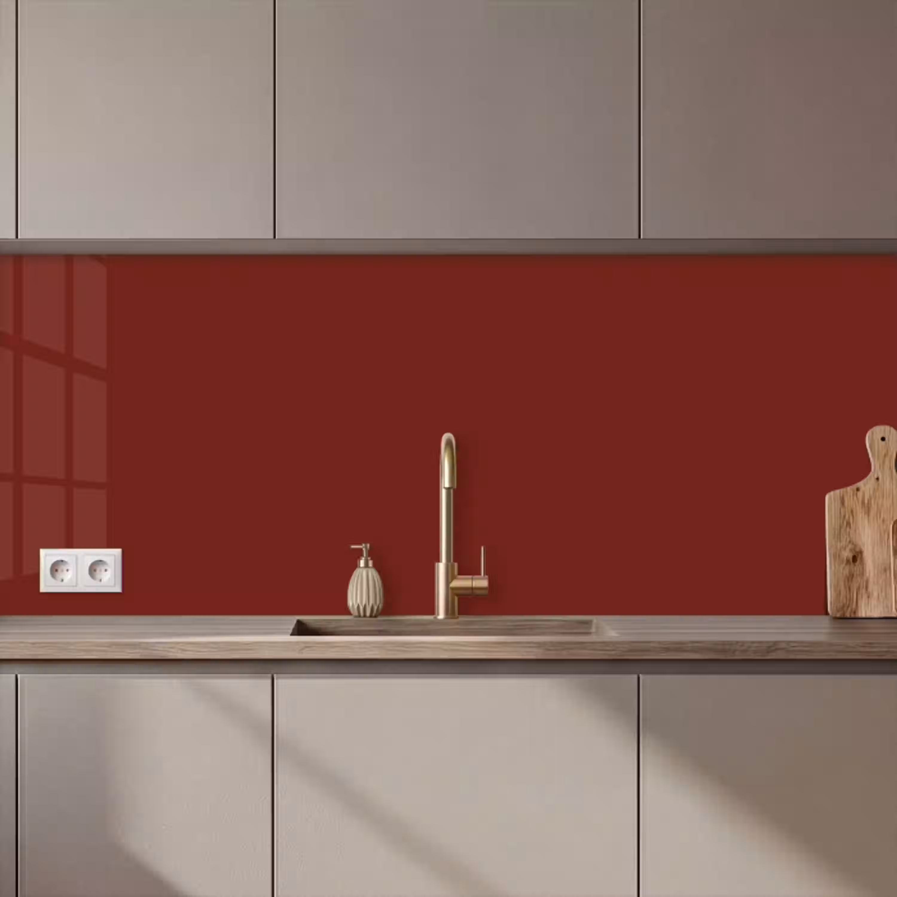 Rustic - Terracotta - Rood keuken achterwand 2 middel 871 zz_3dshopping
