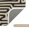 Grafisch - Lijnen - Zwart WCmat klein 1009 -USP_AntislipNL