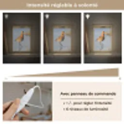 Vogel - Steltloper - Water - Natuur Light Box met kabel (Kinderlampje) klein -USP_dimbaarFR