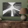 Gebouwen - Lucht - Zwart PET vilt klein -sfeer2