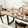 Grillige vormen - Subtiele overgangen - Dynamisch Placemat vinyl groot -zzsfeer4_Kitchenyeah-website