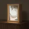 Hangmat - Palmbomen - Strand - Zee Light Box met kabel (Tafellamp) klein -z3d_website