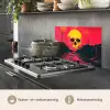Straat - Verlaten - Schedel - Geel keuken achterwand spatscherm klein -usp_NL