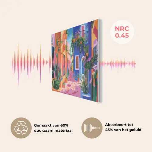Geel - Blauw - Oranje - Huis PET vilt klein -USP_NL