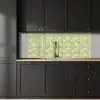 Palmwoud - Tropisch - Groen keuken achterwand 2 middel 871 -sfeer1