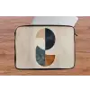 Cirkels - Abstract - Kleurrijk laptophoes neopreen klein -tafel