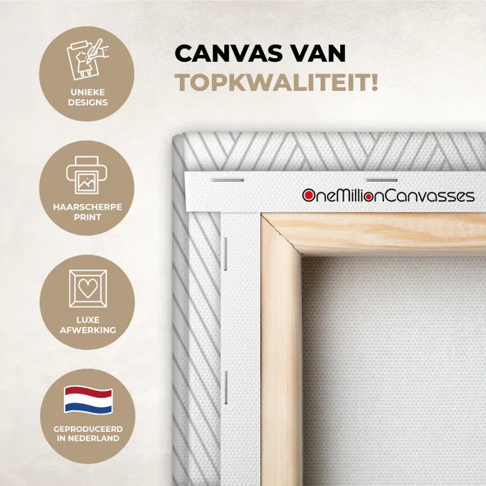 Grafisch - Patroon - Modern -  Geweven canvas 2cm xxl 828 -sfeer2