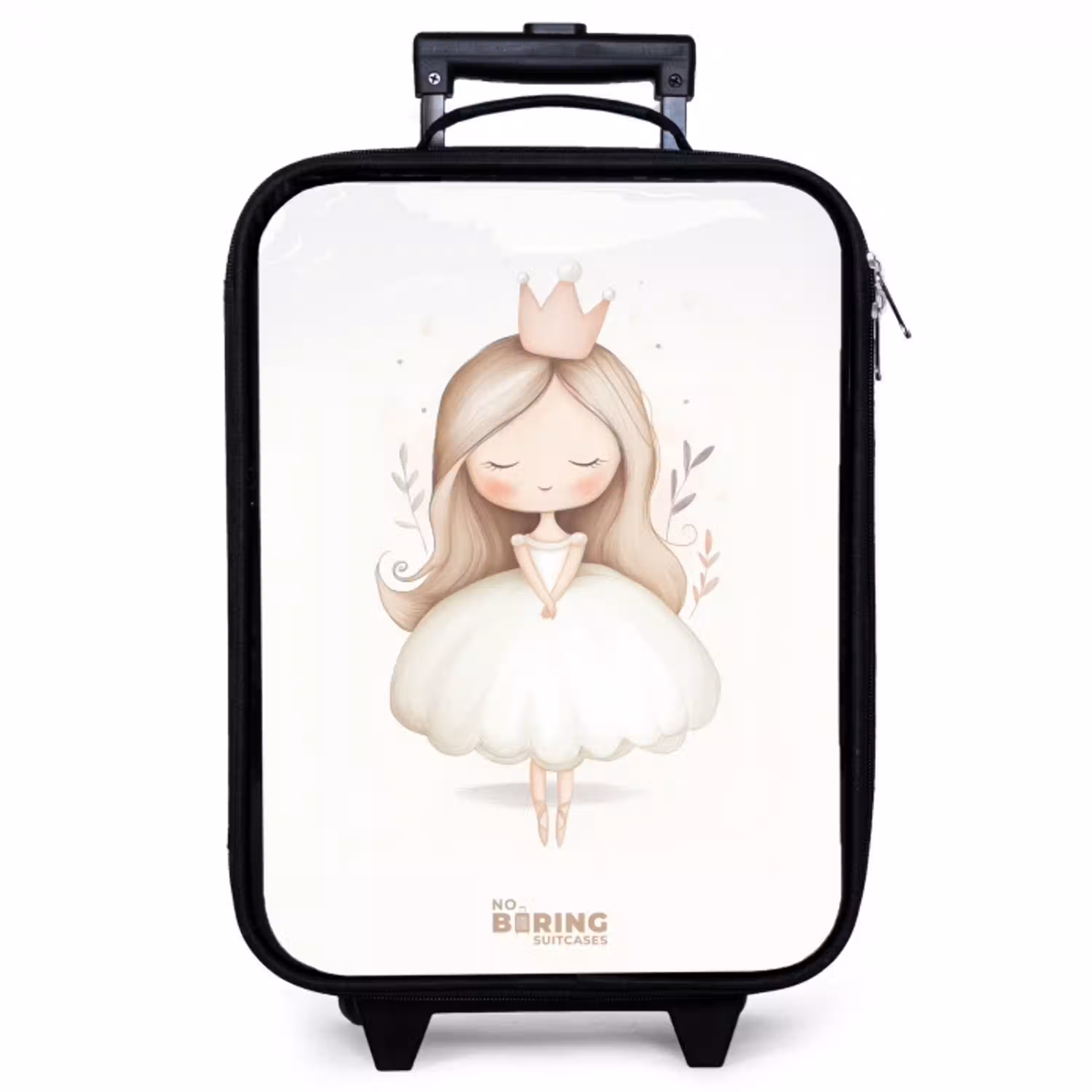 Sierlijke prinses in het wit Kinderkoffer - Zwart klein -zzz_website3d