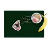 Illustratie - Mond - Donkergroen - Tekstwolkje Placemat vinyl groot -zzzproduct_Kitchenyeah-website