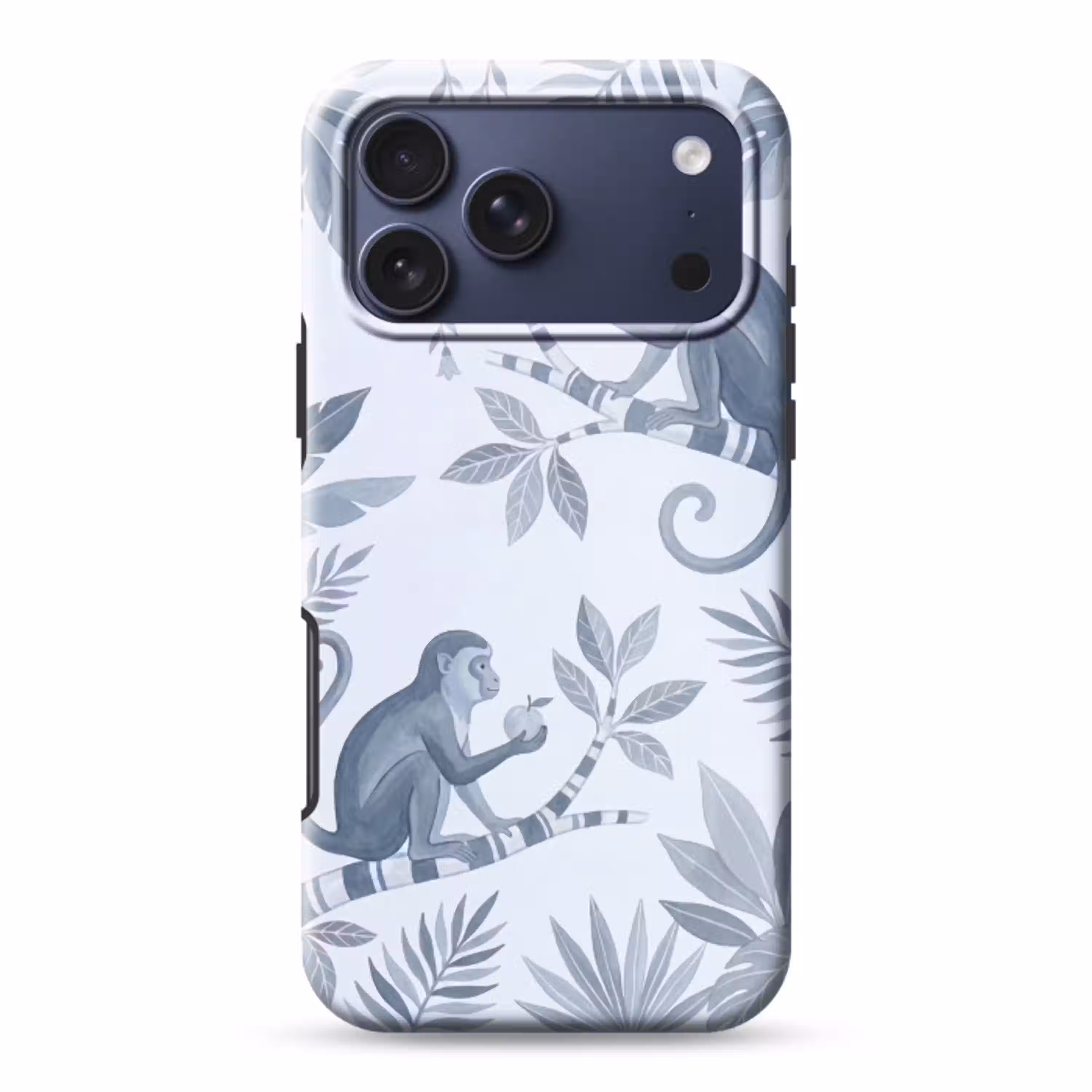 Aap - Boom - Bladeren - Jungle - Illustratie Toughcase MagSafe Apple iPhone 17 Pro Max klein -3d