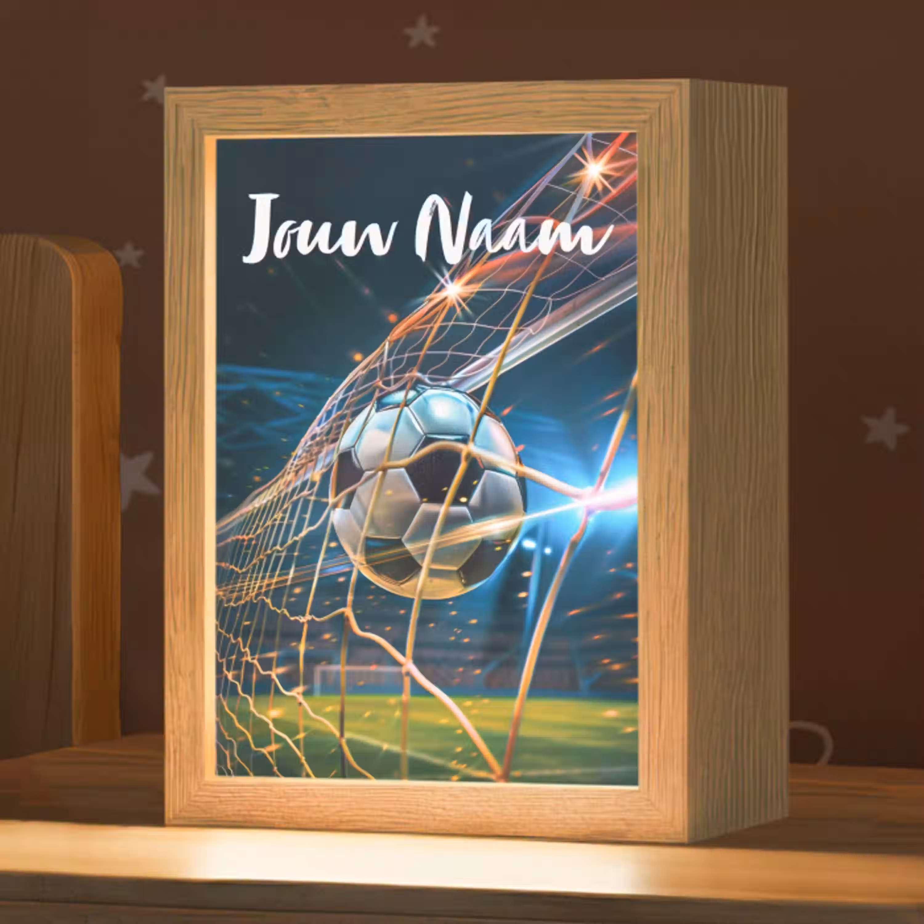 Voetbal - Goal - Sport - Jongens Light Box met kabel (Kinderlampje) klein -zzz_3d_website