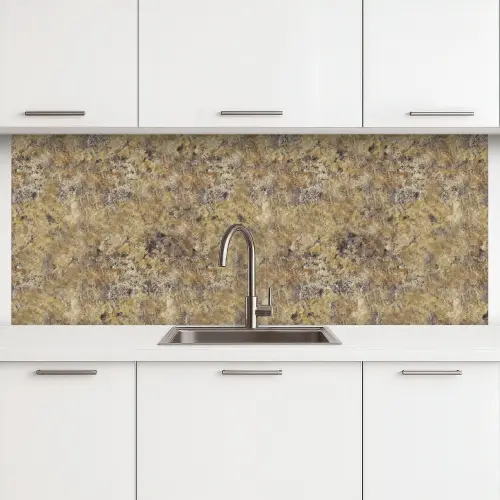 Bruin - Wit - Vlekken - Graniet keuken achterwand 2 middel 871 -3d