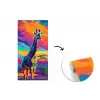 Giraffe - Savanna - Lucht - Gekleurd fotobehang vinyl groot -3d