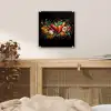 Groente - Peper - Knoflook - Graffiti - Verf - Kleurrijk plexiglas 5mm klein -sfeer4