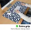 Abstract - Modern - Blauw Muismat XXL klein 681 -sfeer3