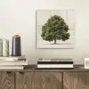 Eikenboom - Groen - Lichte achtergrond plexiglas 5mm klein -sfeer1
