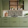 Zebra - Print - Klassiek - Zwart keuken achterwand 2 middel 871 -sfeer3