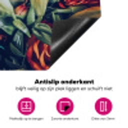 Boeket - Stilleven - Bloemen - Planten - Rood Inductie beschermer vinyl 3mm klein -wsfeer4_website