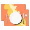 Vogels - Cirkels - Geel Placemat vinyl groot -zzsfeer2_Kitchenyeah-website