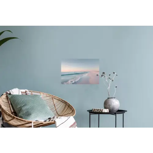 Kustlijn - Pastel - water Muursticker klein -plant