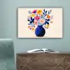 Vaas - Bloemen - Boeket canvas 2cm klein -sfeer4