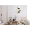 Winter - Kerst - Specerijen - Wit Wandcirkel aluminium klein -woonkamer