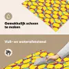 Citroenen - Geel - Stippen - Oranje Inductie beschemer met haakjes klein 777 -ky-schoon-nl