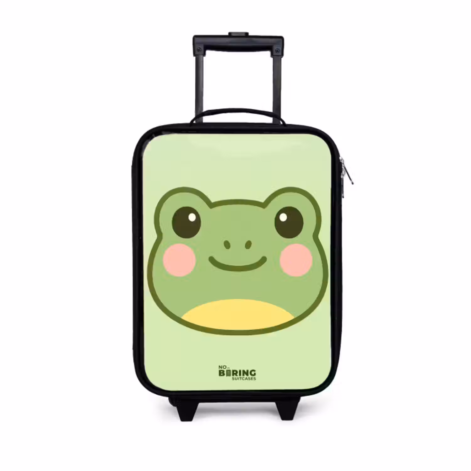Kinderkoffer - Zwart - Kawai - Kikker - Groen