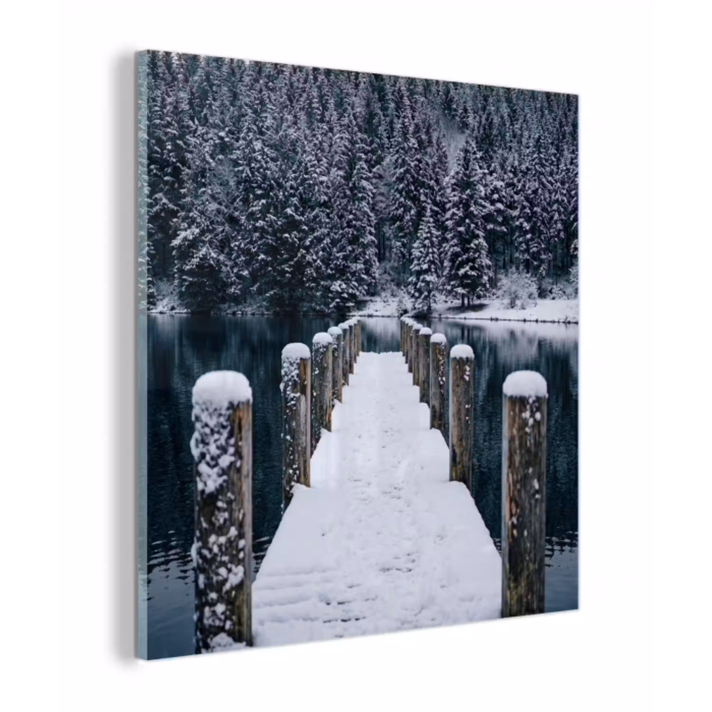 Steiger - Meer - Sneeuw - Bergen - Rustgevend plexiglas 5mm klein -z3d