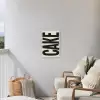 Beige - Japandi - Cake - Decoratie Tuinposter op houten frame 2 cm dik klein -sfeer1