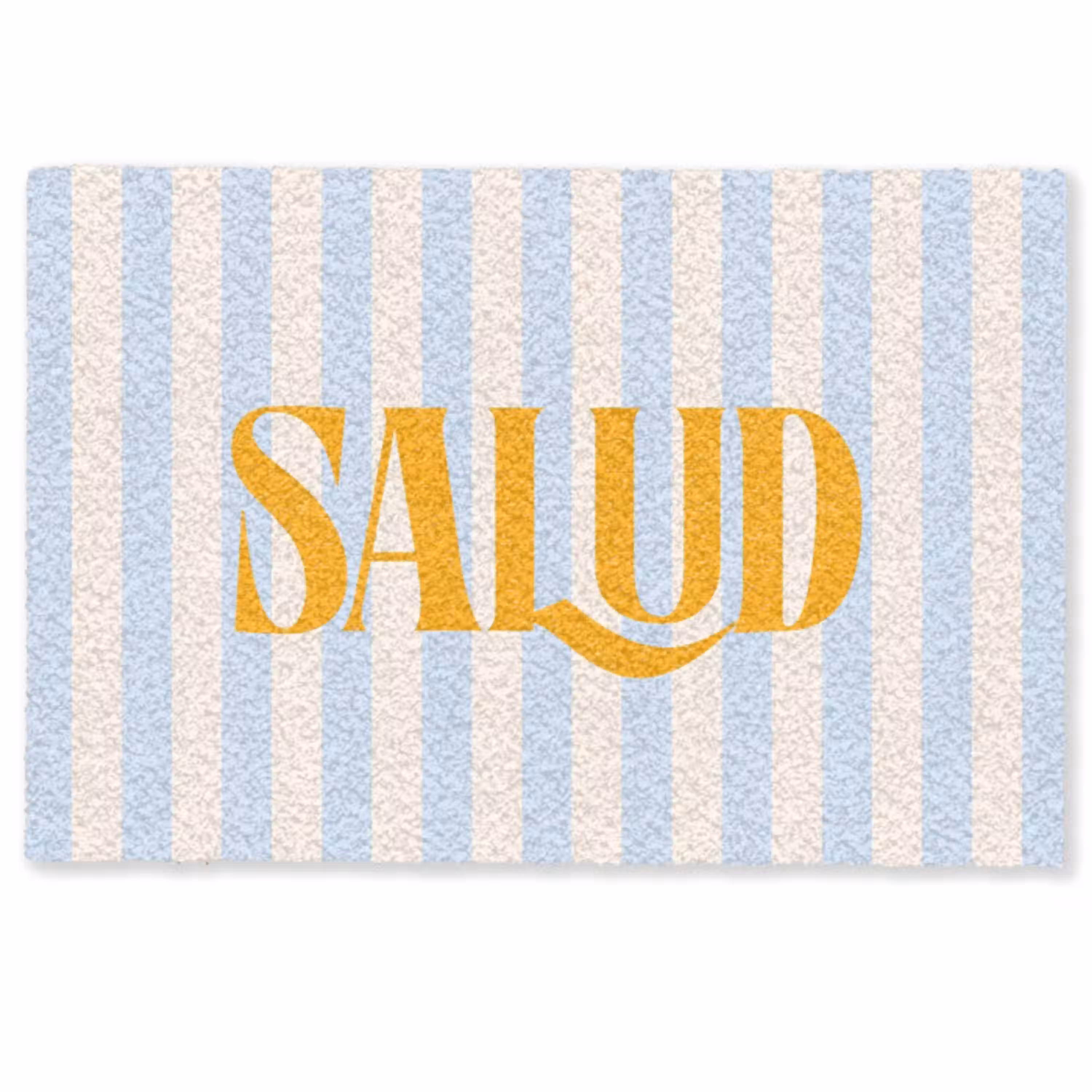 Oranje - Blauw - Strepen - Salud Deurmat klein -zkaufland3d