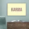 Karma - Luipaardprint - Geel canvas 2cm klein -sfeer4